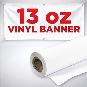 13 oz. Vinyl Banners Cheap for Advertising