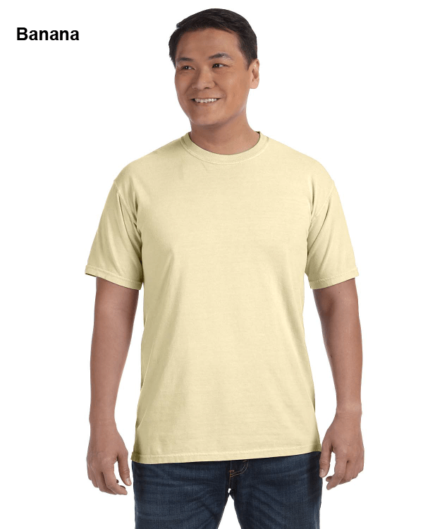 Comfort Colors Adult Heavyweight RS T-Shirt Banana