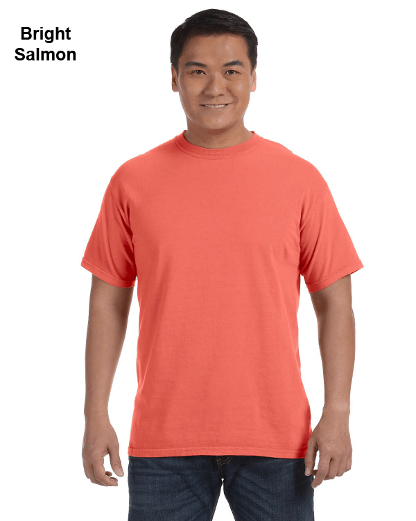 Comfort Colors Adult Heavyweight RS T-Shirt Bright Salmon
