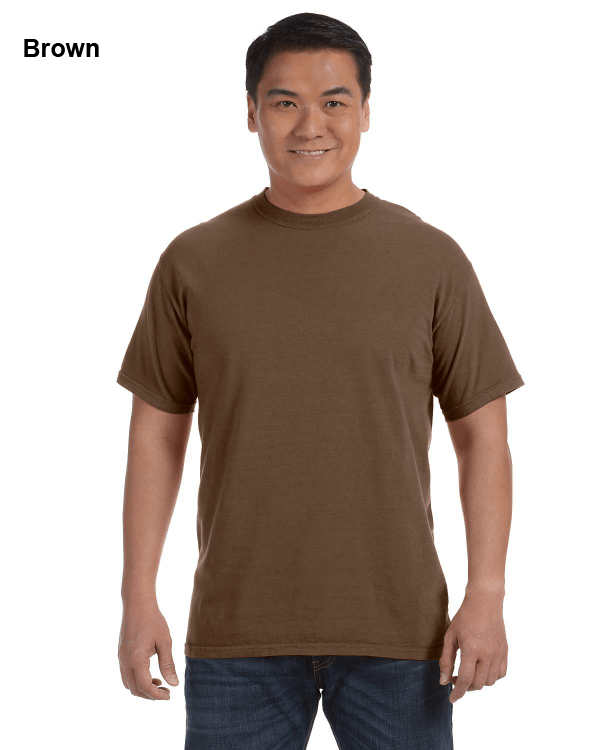 Comfort Colors Adult Heavyweight RS T-Shirt Brown