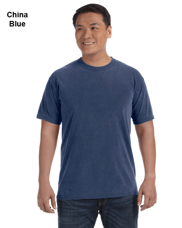 Comfort Colors Adult Heavyweight RS T-Shirt China Blue