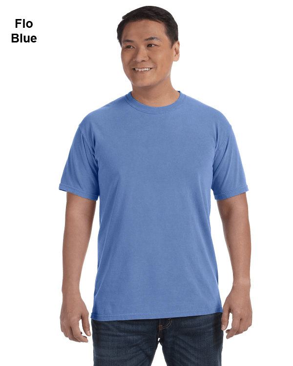 Comfort Colors Adult Heavyweight RS T-Shirt Flo Blue