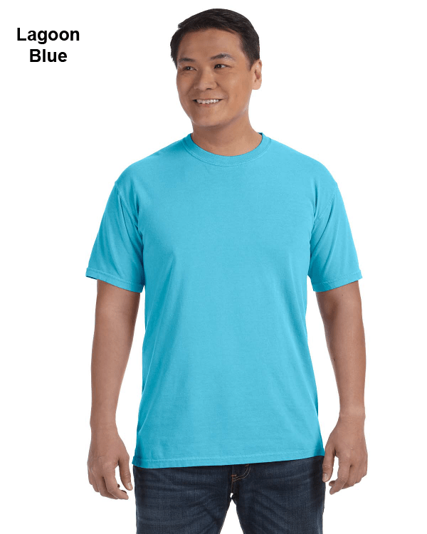 Comfort Colors Adult Heavyweight RS T-Shirt Lagoon Blue