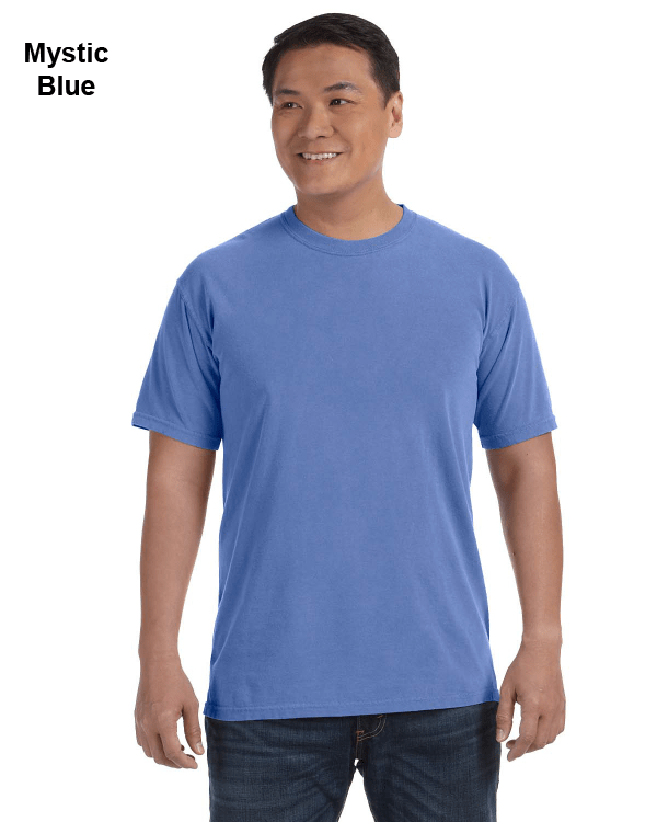 Comfort Colors Adult Heavyweight RS T-Shirt Mystic Blue