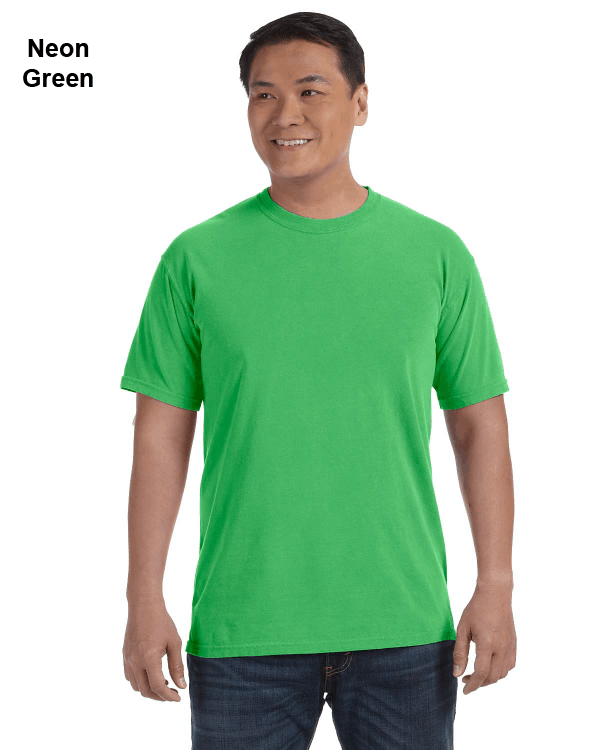 Comfort Colors Adult Heavyweight RS T-Shirt Neon Green