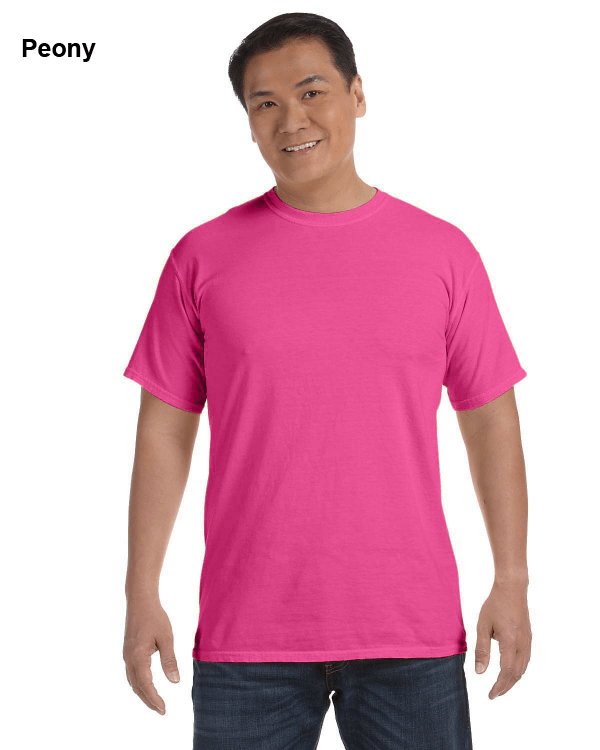 Comfort Colors Adult Heavyweight RS T-Shirt Peony