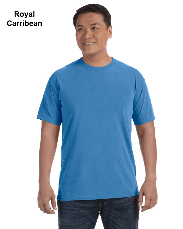 Comfort Colors Adult Heavyweight RS T-Shirt Royal Carribean