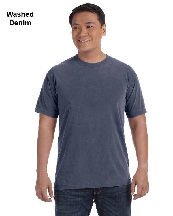 Comfort Colors Adult Heavyweight RS T-Shirt Washed Denim